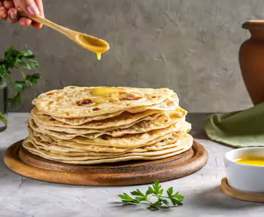 Desi Ghee Tawa Roti